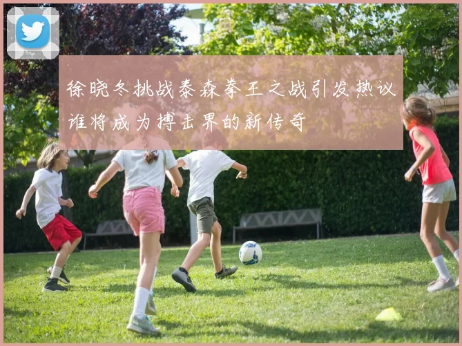 徐晓冬挑战泰森拳王之战引发热议谁将成为搏击界的新传奇